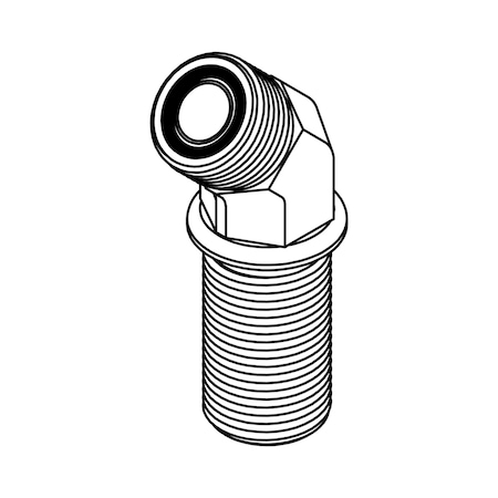 Tompkins Hydraulic Fitting-Steel04MORFS BULKHEAD UNION 45 FF2702-04-04